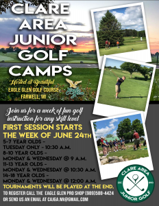 Golf Lesson Flyer